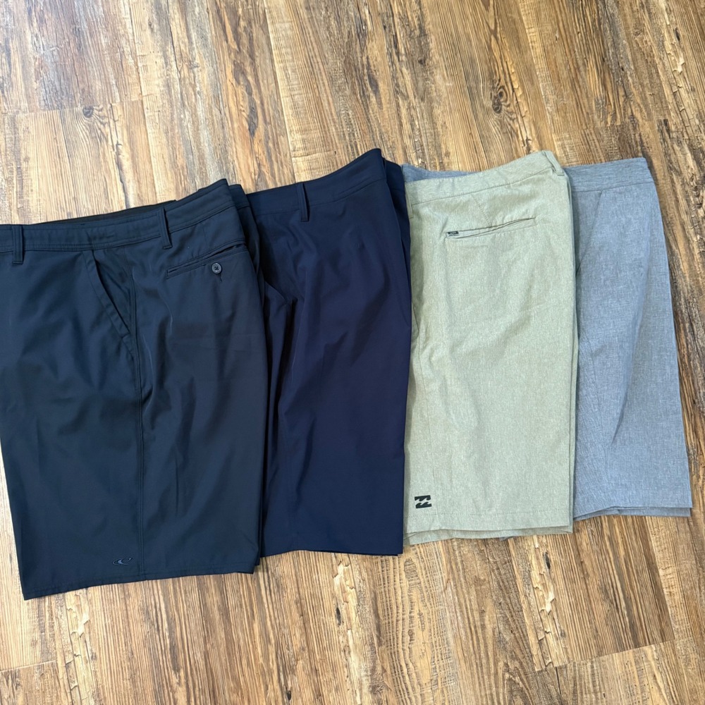 4prs O'Neill Coolkeep Billabong Shorts Mens 42‎ Stretch Performance GOLF walking